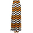 thumbnail image 2 of Made by Johnny Women's Solid Maxi Skirt with Elastic Waist Band XXXL CHEVRON, 2 of 4