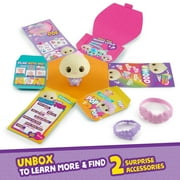My Squishy Little Dumplings – Interactive Doll Collectible With Accessories – Doe (Purple)