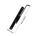 thumbnail image 2 of HAKIDZEL 2Pack Seat Rail Bracket Slider for Car Black for Driving Posture Optimization, 2 of 7