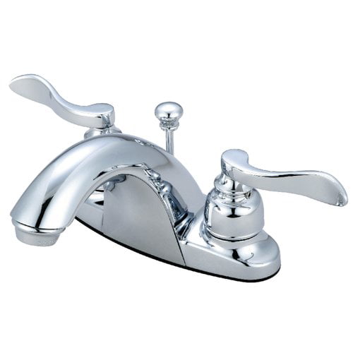 Kingston Brass Nuwave French Centerset Bathroom Sink Faucet With Abs Pop Up Drain Com - What Is French For Bathroom Sink Drainage