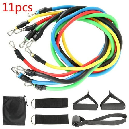 Resistance Band Set, Full Body Workout Resistance Loop for Home Fitness Stretching Strength Training Physical Therapy Set