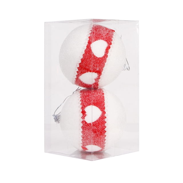Bola De Navidad Colgante Bolas De Espuma Feliz Navidad Adornos Árbol De Navidad Decoraciones Para Fiestas 2 Uds seitruly HA044225-01