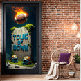 thumbnail image 6 of Football Themed Glowing Touch Down Banner Background Decor Party Supplies for Football Viewing Parties Tailgate Parties and Sports Themed Celebrations, 6 of 7