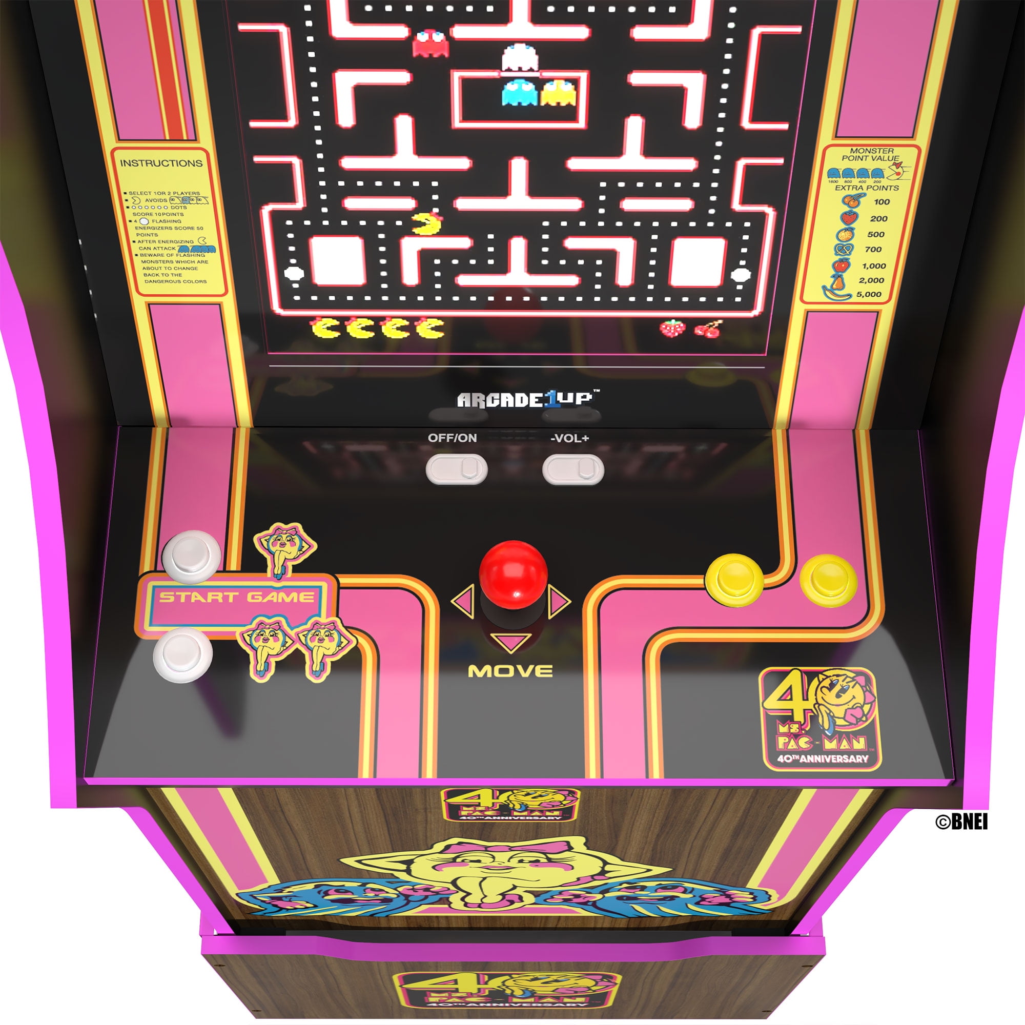 Buy Ms. PacMan 40th Anniversary 10IN1 Bandai Legacy Edition Arcade