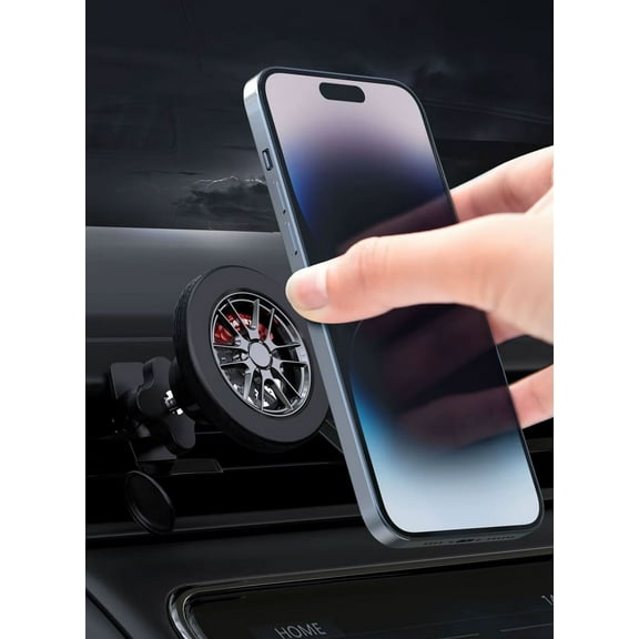 Car Mount Magnetic Air Vent for Samsung Galaxy S25/ S25 Plus/ Ultra - Phone Holder MagSafe Compatible Swivel Strong Grip for Galaxy S25/ S25 Plus/ Ultra