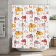 thumbnail image 7 of Shower Curtain, Christmas (2) Waterproof Shower Curtain for Bathroom, Washable Bathroom Shower Curtain Set with Hooks Long Shower Curtain 72x72in Home Decor, 7 of 7