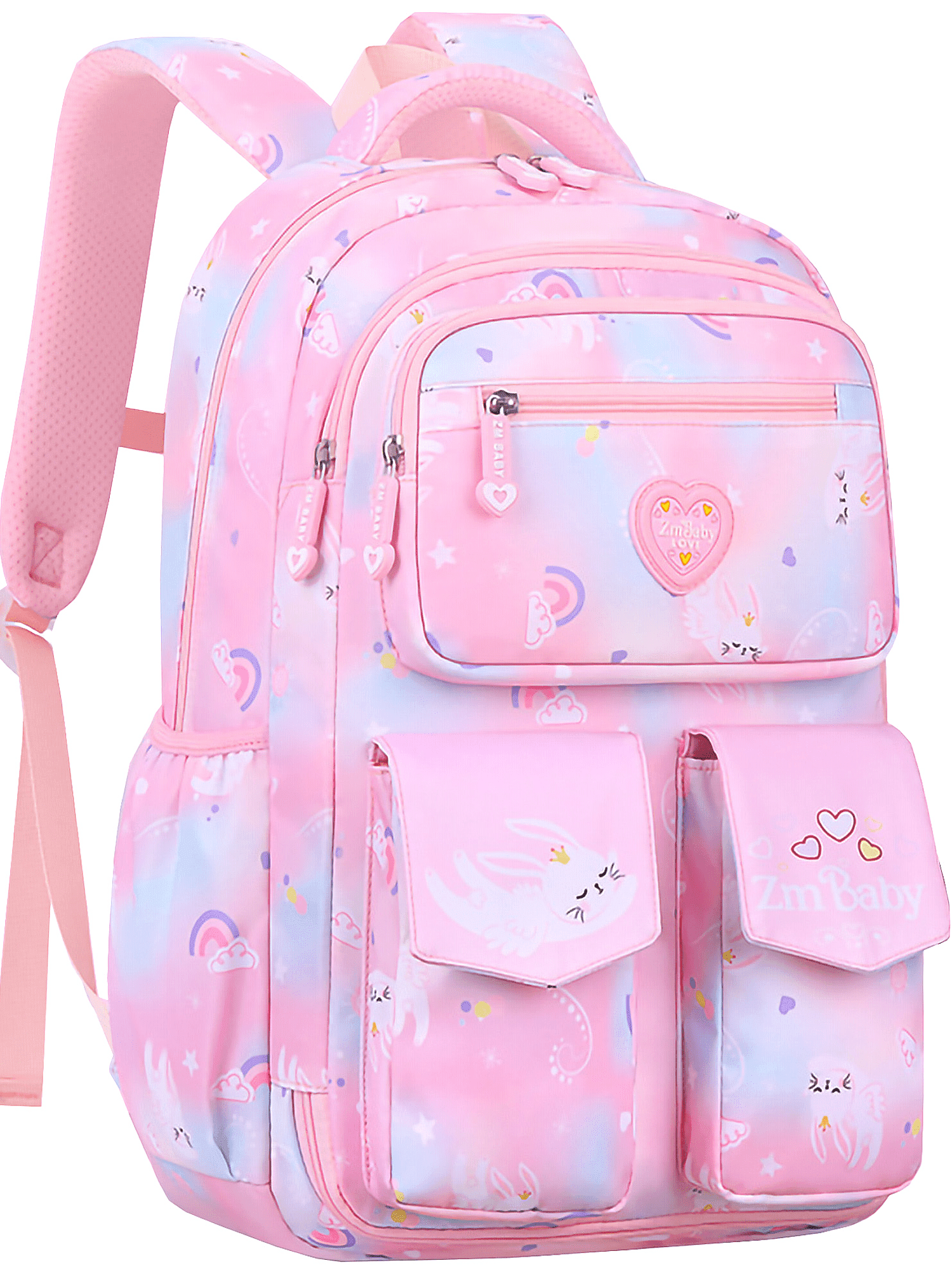 Pretty Canvas Backpack Cartoon Printing School Bags Casual for Teenager Girls Sh Singer Katseye Music Cartoon Print Kids Backpack School Bag  main image 3