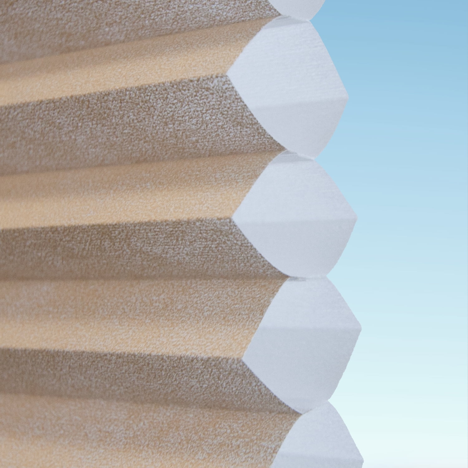 Richfield Studios Cordless Light Filtering Cellular Shade, Chai Latte