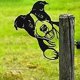 thumbnail image 1 of Decoración de granja de jardín de metal animal, insertos de jardín decorativos de hierro forjado al aire libre-perro ShuxiuWang 8390612233524, 1 of 1