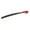 Cranberry, variant on Zoom Ultra-vibe Speed Worm Freshwater Bass Soft Plastic Fishing Bait, Watermelon Candy Red, 6", 15-pack