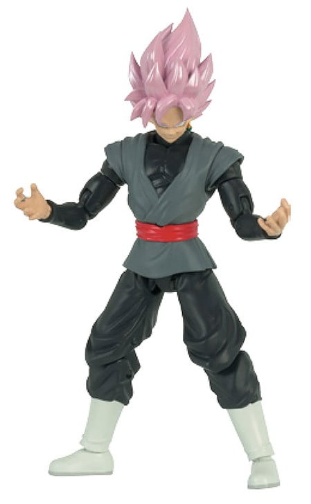Dragon Ball Super Figurine d'Action 6 Pouces BAF Fusion Zamasu Dragon Stars Série 4 - Goku Black Rose