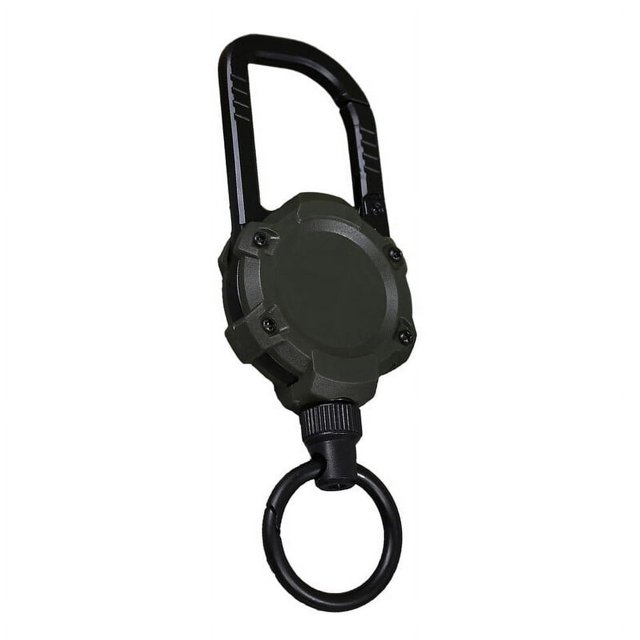 MesaSe Telescopic Magnetic Key Chain High Rebound Multi-purpose Safety Buckle Backpack Anti-Loss Key Ring Holder Camping Gear