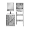 thumbnail image 1 of Combo Gabinete De Baño BARCELONA Mueble Sobre WC Y Botiquin., 1 of 6