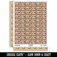 thumbnail image 2 of I Scream for this Cool Work Ice Cream Teacher Student School Sticker Set - Brown - Gloss Finish - 1.75" Medium, 2 of 7