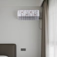 thumbnail image 1 of TIELUTT Housse de Climatiseur et Rideau de Butée pour Salon Chambre Design Floral Rideaux en Polyester pour Intimité Rideau Transparent Rideaux 96 Pouces de Long Draperies Chambre 84 Pouces L, 1 of 5