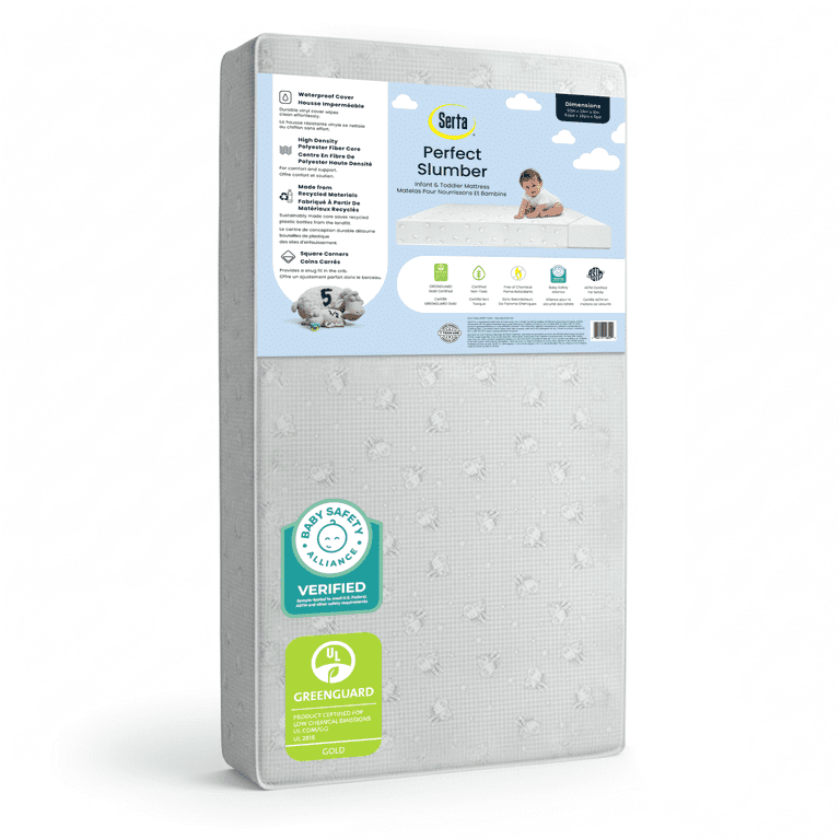 Serta Perfect Slumber Dual Sided Crib Mattress photo 1