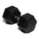 thumbnail image 1 of Mancuerna Hexagonal 100 Lb con Revestimiento en Goma MDFitness Pesa, Dumbbell MDFitness Hexagonal Recubierta, 1 of 7