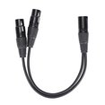 thumbnail image 1 of Cable divisor de audio y micrófono tipo Y JORINDO JD606 XLR macho a doble XLR hembra, 1 of 14