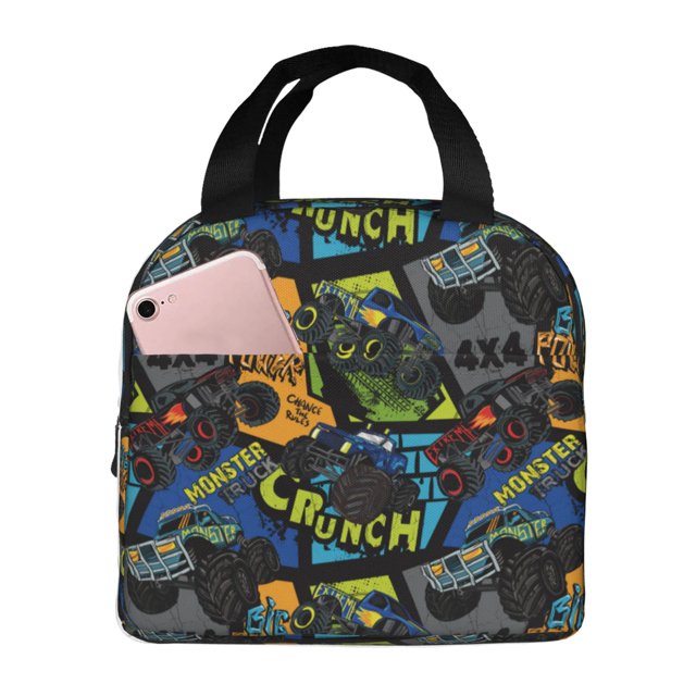 Easygdp Off-Road Vehicle Bolsa Térmica Premium - Tela Oxford Impermeable, Gran Capacidad, Bolsillo Frontal, Unisex para Trabajo, Escuela, Actividades al Aire Libre y Picnics