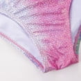 thumbnail image 6 of Byoo Big Girls UPF 50+ One Piece Swimsuit Shimmer Print Pool Water Activities Swimwear,Red, 6 of 7