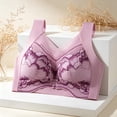 thumbnail image 6 of Vetsdori Womens Everyday Bras Lace Breathable Large Bust Bras No Padding Strapless Push up,Large Bust Bras Casual Bras for Women, 6 of 6