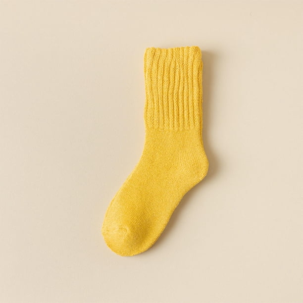 Calcetines de mujer Medias de color liso Calcetines de dacrón para mujer