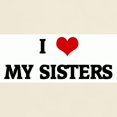 thumbnail image 3 of CafePress - I Love MY SISTERS Ash Grey T Shirt - Men's Classic Graphic T-Shirt, 3 of 4