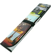 Auto Drive Universal Tropical Windshield Accordion Sunshade, 63'' x 28.5''