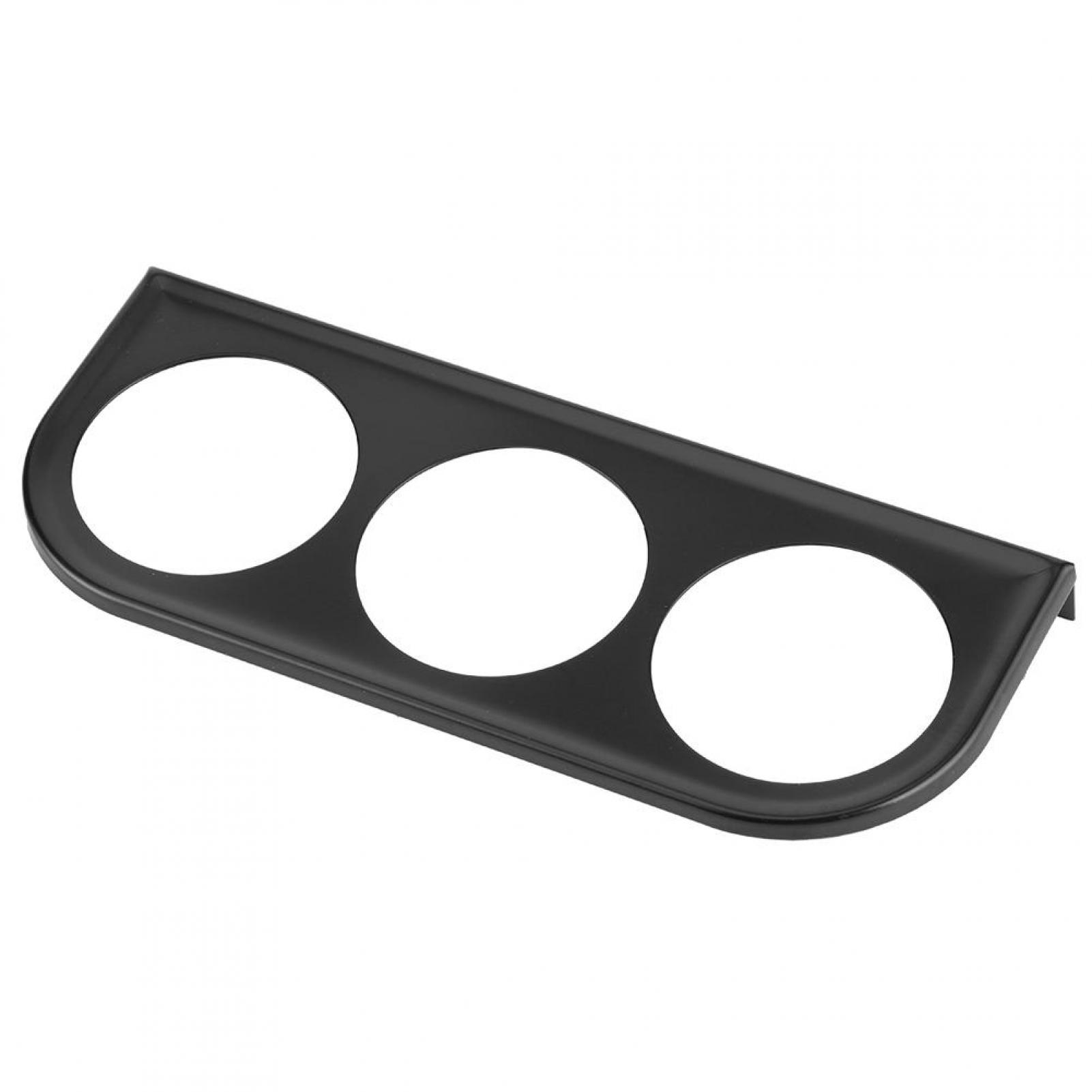 Octpeak Gauge Bracket 52mm 3 Hole Triple Instrument Panel Shell Gauge