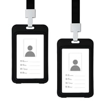 CCOCC Durable Badge & ID Holders,Plastic,18",2 Count