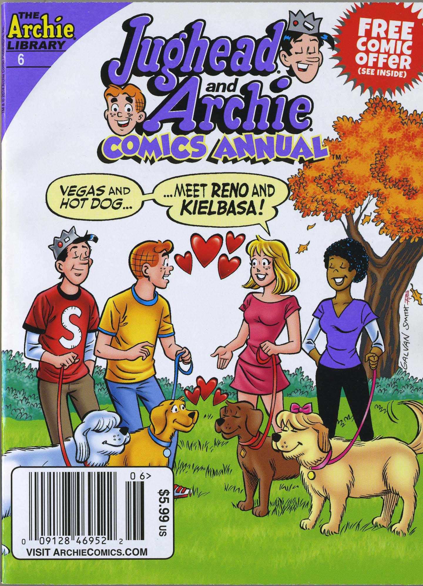 Cover of Jughead and Archie Double Digest #6