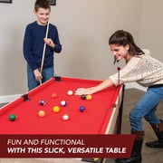 Hathaway Madison 6-in-1 Multi Game Table with Foosball, Table Tennis, 54-in