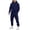 33# Navy, variant on Sweatsuits for Mens Sweat Suit Jogging Track Suits 2 Piece Matching Sets Outfits Casual Comfy Athletic Tracksuits Gray L