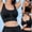 Black bras for women, variant on SEMPAI Sports Bras for Women Large Size Underwear Loose and Breathable Exercise Elder Full Coverage Seamless Full Figure Bras Wireless Bras for Women Summer Saving Bras