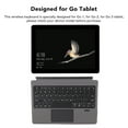 thumbnail image 3 of Keyboard For Go 1 2 3, BT5.0 Ultra Slim Touchpad Tablet Keyboard, PU Leather Easy Control Quick Response., 3 of 8