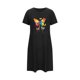 thumbnail image 5 of Camisón corto de talla grande para mujer, camisón de manga corta con estampado de pecho a la moda, camisón para mujer, 5 of 7