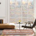 thumbnail image 2 of Película electrostática para ventanas con efecto arcoíris de 45x200 cm, película decorativa antideslumbrante para ventanas, película para ventanas anti-UV 3D para dormitorio, oficina, cocina, hogar oso de fresa Electrónica, 2 of 5