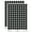 Black, variant on Cute Detailed Eyelashes Single 200+ Round Stickers - White - Matte Finish - 0.50" Size