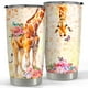 thumbnail image 1 of Vaso aislante de acero inoxidable SANDJEST Giraffe de 20 oz, 1 of 7