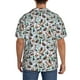 thumbnail image 3 of Balery Mallard Ducks Wild Birds1 Camisa Casual de Manga Corta con Botones para Hombre, Texturizada, Estilo Cubano, para Playa, Verano-Large, 3 of 5
