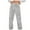 Gray, variant on Aueoeo Women Straight Leg Sweatpants Elastic Waist Baggy Wide Leg Pants Casual Fuzzy Lounge Pants