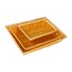 thumbnail image 4 of 3 cestas de pan de imitación de ratán tejidas para exhibición de alimentos, cestas de frutas rectangulares rústicas para mesa de cafetería y verduras, 4 of 10