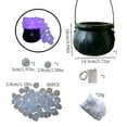 thumbnail image 3 of Halloween Bubbling Witch Cauldron - Cauldron Pot with Twinkling Lights for DIY Spooky Kitchen & Table Decor, 3 of 4
