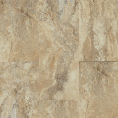 shaw 1022v paragon tile plus 12 x 24 smooth vinyl flooring - clay