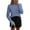 Blue, variant on PRETTYGARDEN Womens Sweaters Fall Fashion Casual Crewneck Pullover Button Long Sleeve Cute Knit Tops Winter Clothes