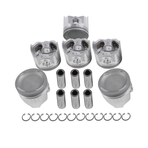 DNJ P943.40 Oversize Complete Piston Set Fits Cars & Trucks 87-92 Toyota Supra 3.0L L6 DOHC 24v