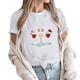thumbnail image 4 of Camisas de Navidad Para Mujer Tops de Cuello Redondo Blusa Informal de Manga Corta Con Estampado de Moda Odeerbi  ODB195669, 4 of 8