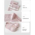 thumbnail image 4 of 7 pairs Women Yoga Socks Ballet Pilates Non-Slip Gym Trampolines Grip Sticky Gripper Workout with Arch Support floor Breathable Soft Sport Socks, 4 of 5