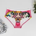 thumbnail image 3 of The Powerpuff Girls Womens Underwear Soft Breathable Brief Lace Panty Stretch Hipster Underpants Ladies Panties 5XL, 3 of 7