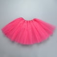 thumbnail image 5 of Pleated Skirts for Women Tutu Skirt, Womens Tulle Short Skirt Ladies Adult Lined Puffy Skirt Solid Elastic Waist Weekend Wear Party Outfits Ballet Dance, 5 of 6